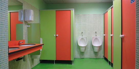 Divisiones baños zonas humedas